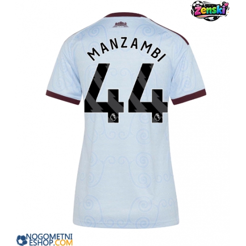 Ženski Nogometni dresi Aston Villa Johan Manzambi #44 Tretji 2026-27 Kratek Rokav